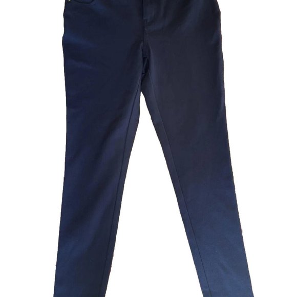 Style & Co Womens Jeans 6P Petite Blue Ultra  Skinny Mid Rise Stretch Knit NWT - Picture 1 of 4